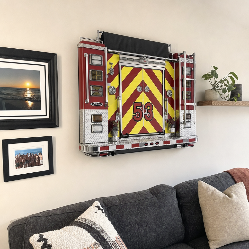 FireTruck Wall Mount
